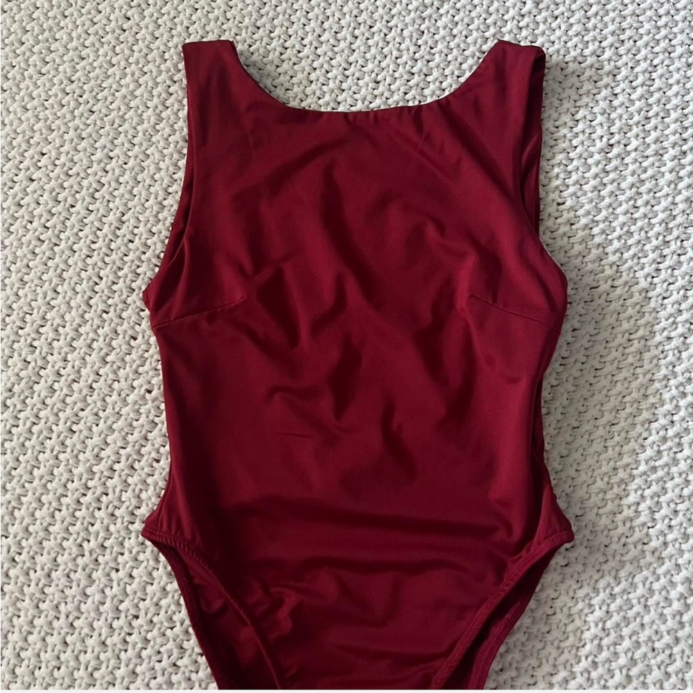 Princess Polly Maroon Bodysuit